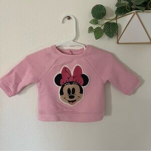 Disney Pink Minnie Mouse Sweatshirt